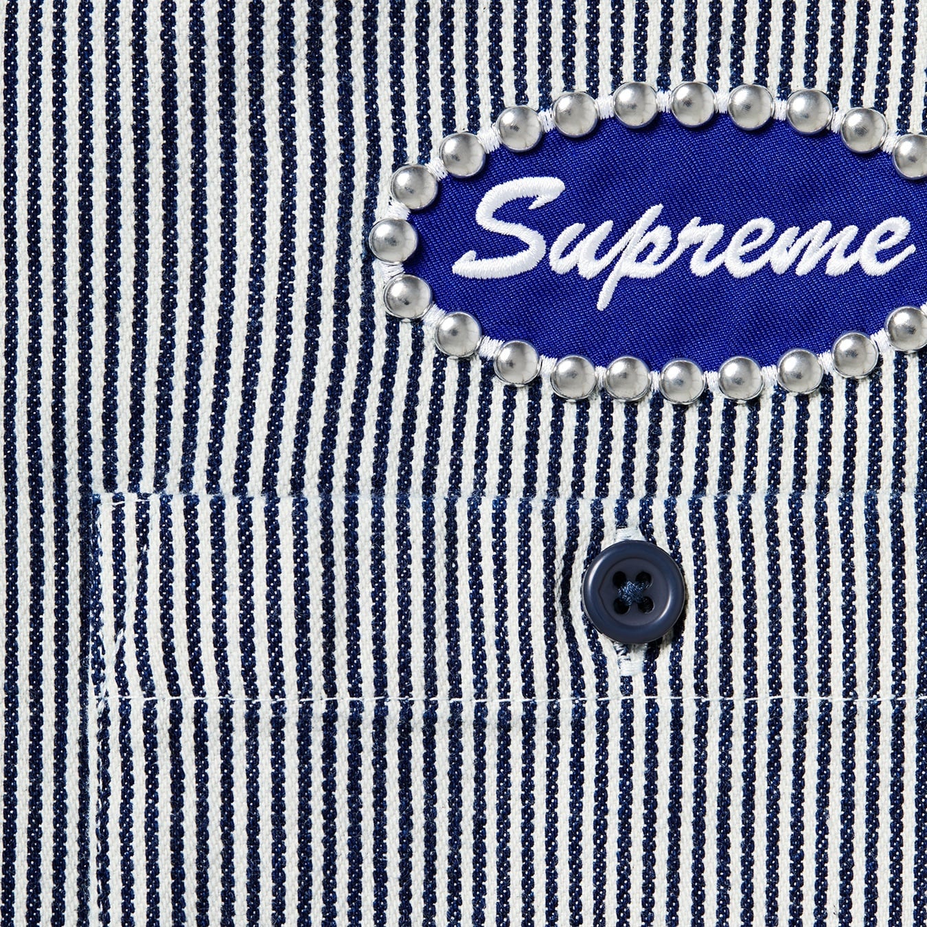 Studded Patch S/S Work Shirt view 4